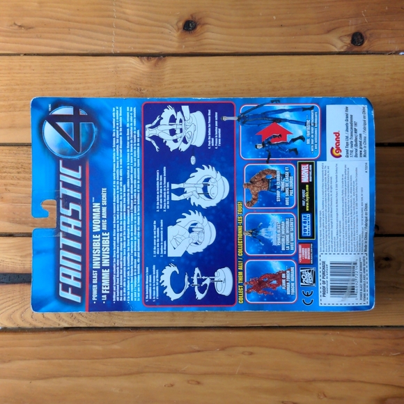 Marvel Invisible Woman Action Figure New In Box - Picture 2 of 2